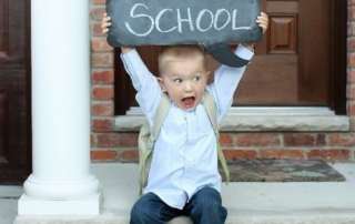 First day a school - a new year comes with lots of emotions. Lifestart on how to get through the first week!